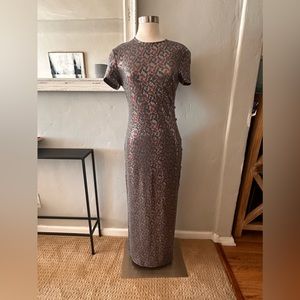 NEW-Zara Asian-theme snake print dress, NWT!